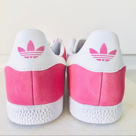 NIB Adidas Originals Pink Suede Gazelle - Picture 3 of 8